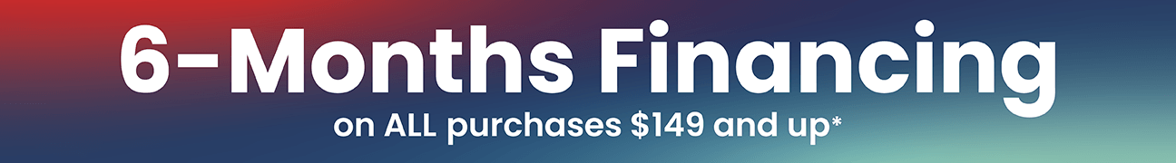 6 months promotional financing on all purchases $149 and up with Bridgestone Firestone